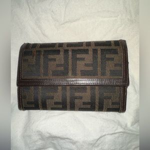 COPY - Fendi Zucca walletMEDIUM